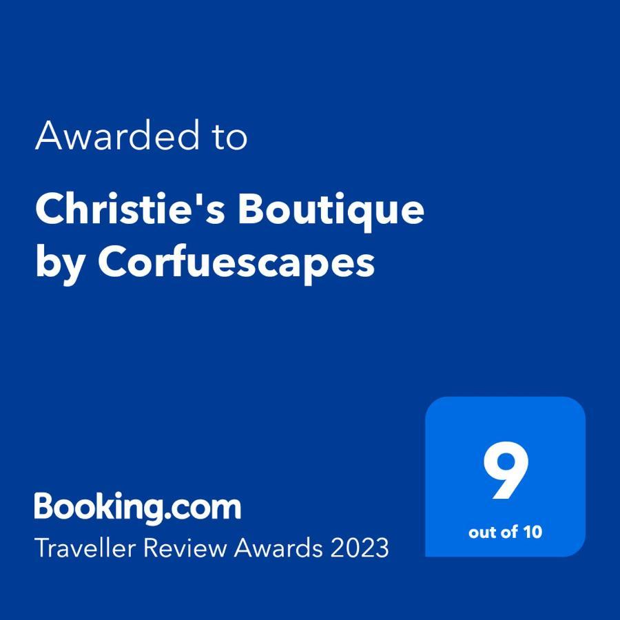 Christie'S Boutique By Corfuescapes Apartment Alepou Ngoại thất bức ảnh